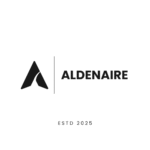 Black Modern A letter Logo