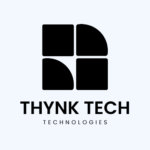 Blue Modern Technology Logo